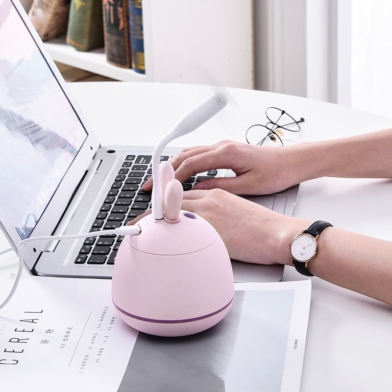 Cute Rabbit Desktop Mini USB Humidifier
