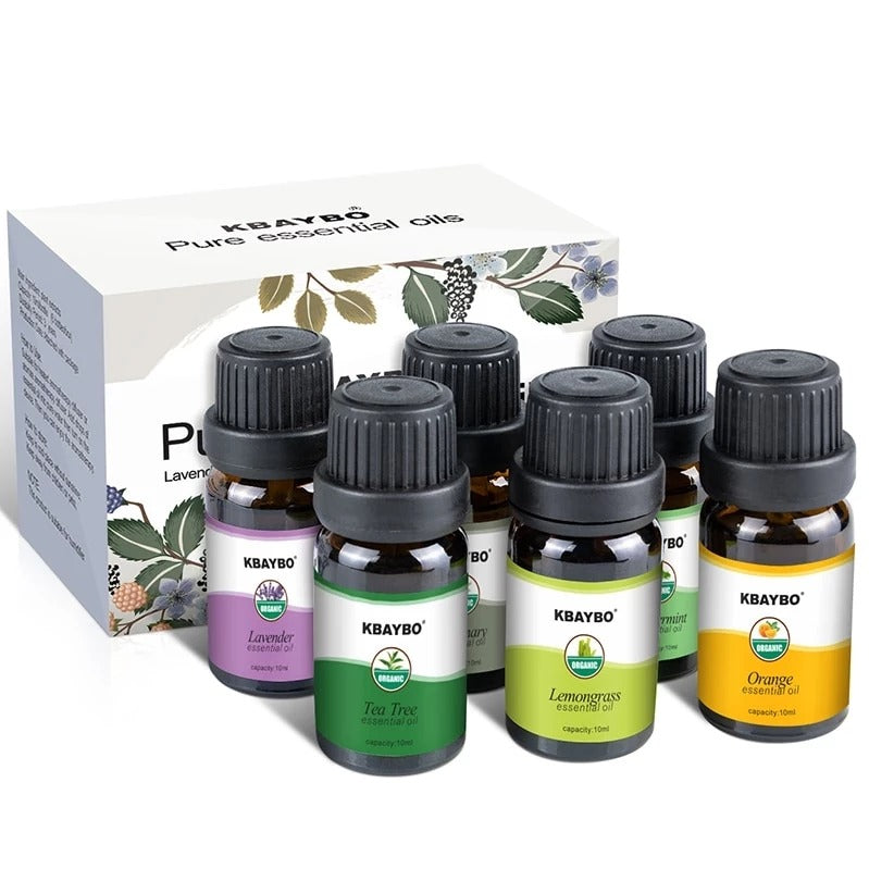 6 Essential Oils Starter Kits 