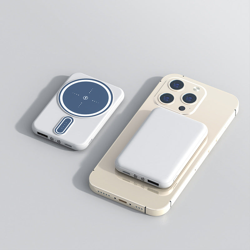 Magnetic Suction Charging Bank Wireless Charging Bank Mobile Power 